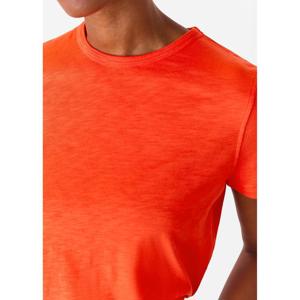 Whistles Red Posie Double Trim Tee